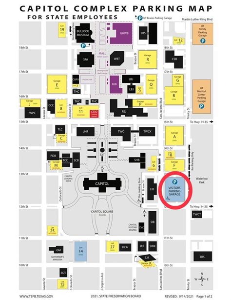Capitol Complex Map ( Map .